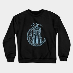 Half Moon Castle Spiritual Crewneck Sweatshirt